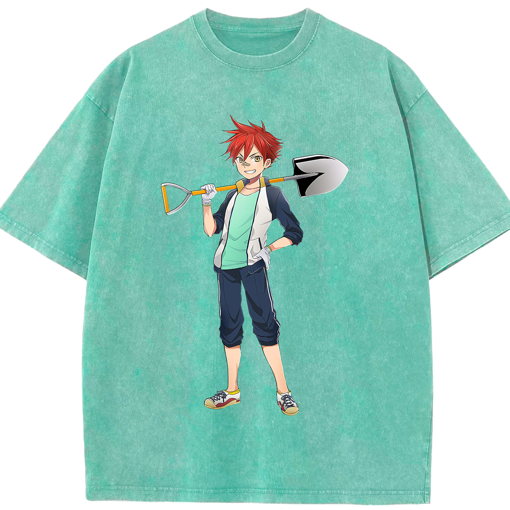 （画像用） 刀剣乱舞 Touken Ranbu 綿100% ヴィンテージ風 半袖Tシャツ（フロントプリント）
